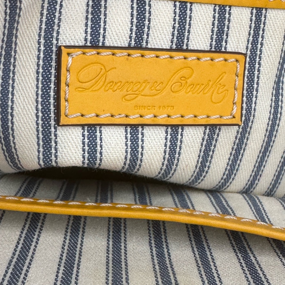 Dooney & Bourke Beacon Woven Atlantic Tote Light Taupe - Picture 12 of 16